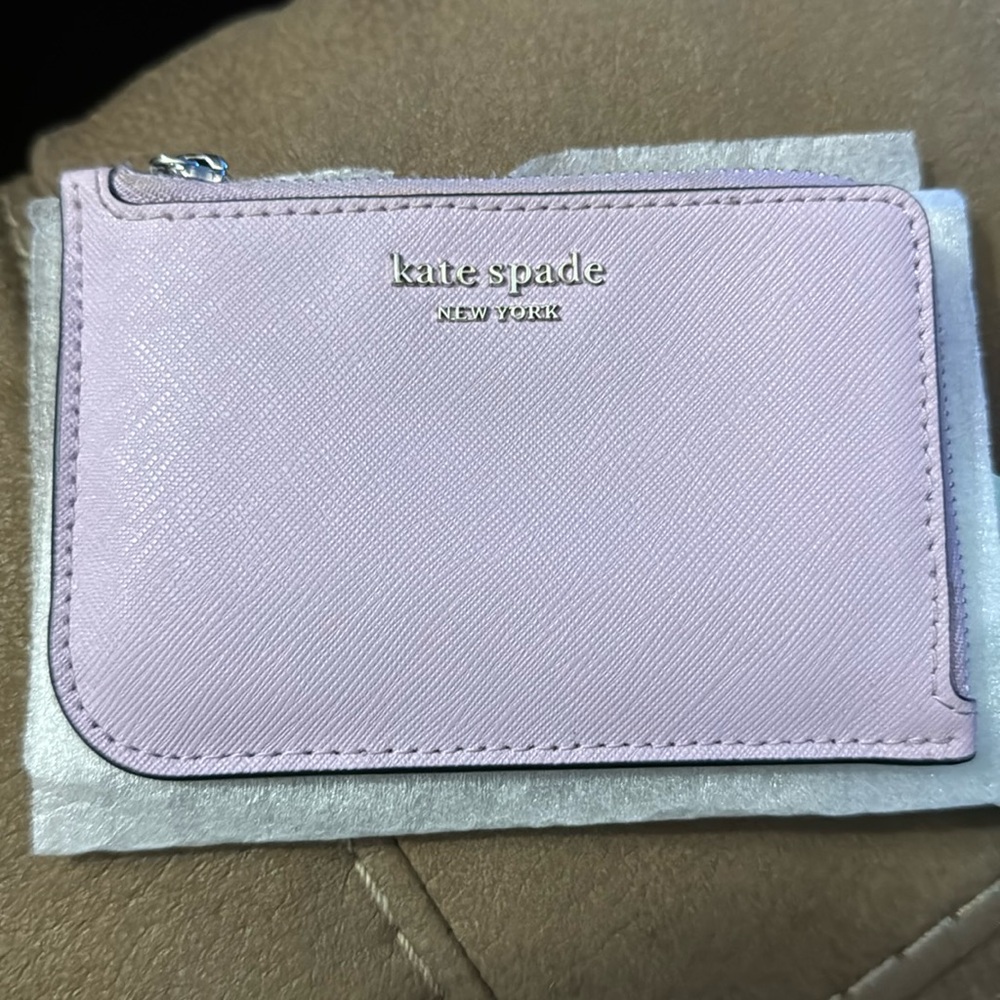 ♠️Kate Spade Madison medium L zip cardholder♠️